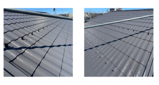 屋根の塗装工事